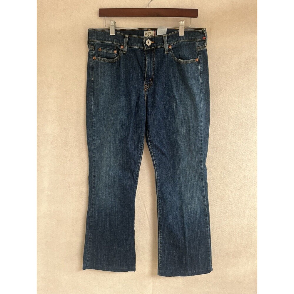 Levis Womens Jeans Size 10 M Blue Dark Wash 34x27  vintage